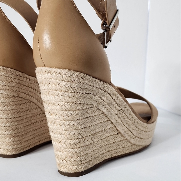 Copper Key Hightide Suede Ankle Strap Espadrille Platform Sandals Size 8.5 - Picture 7 of 8